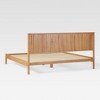 Saracina Home King Reeded Headboard Bed Blonde: Solid Pine, No Box Spring Required, Transitional Style - 4 of 4