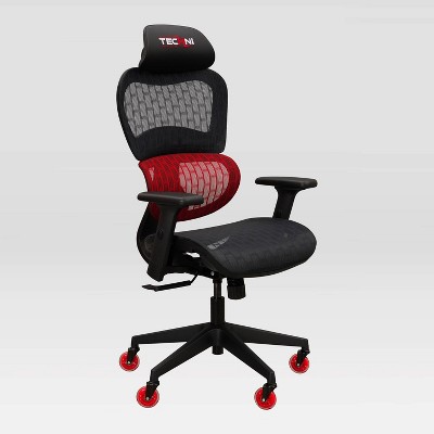Ts36C Airflex Cool Mesh Gaming Chair Red - Techni Sport