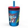 PAW Patrol 12oz Stainless Steel Double Wall Kelso Tumbler - Zak Designs: Kids Straw Cup, Dishwasher-Safe, Off-White - 2 of 3