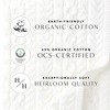 Hope & Henry Girls' Pull-On Cinched Waist Linen Short, Infant - 4 of 4