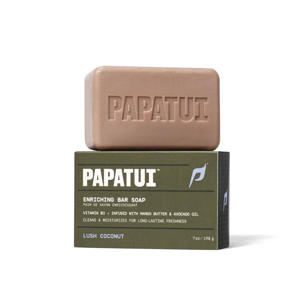 Papatui Enriching Men's Bar Soap Lush Coconut - 7oz