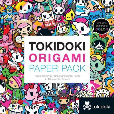 Tokidoki Origami Paper Pack - (Paperback)