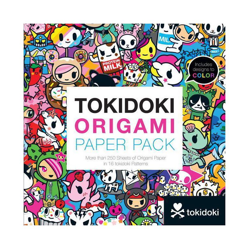 Tokidoki Origami Paper Pack - (Paperback), 1 of 2