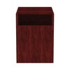 Alera Alera Valencia Series Hanging Pedestal File, Left/Right, 2-Drawers: Box/File, Legal/Letter, Mahogany, 15.63" x 20.5" x 19.25" - image 3 of 4