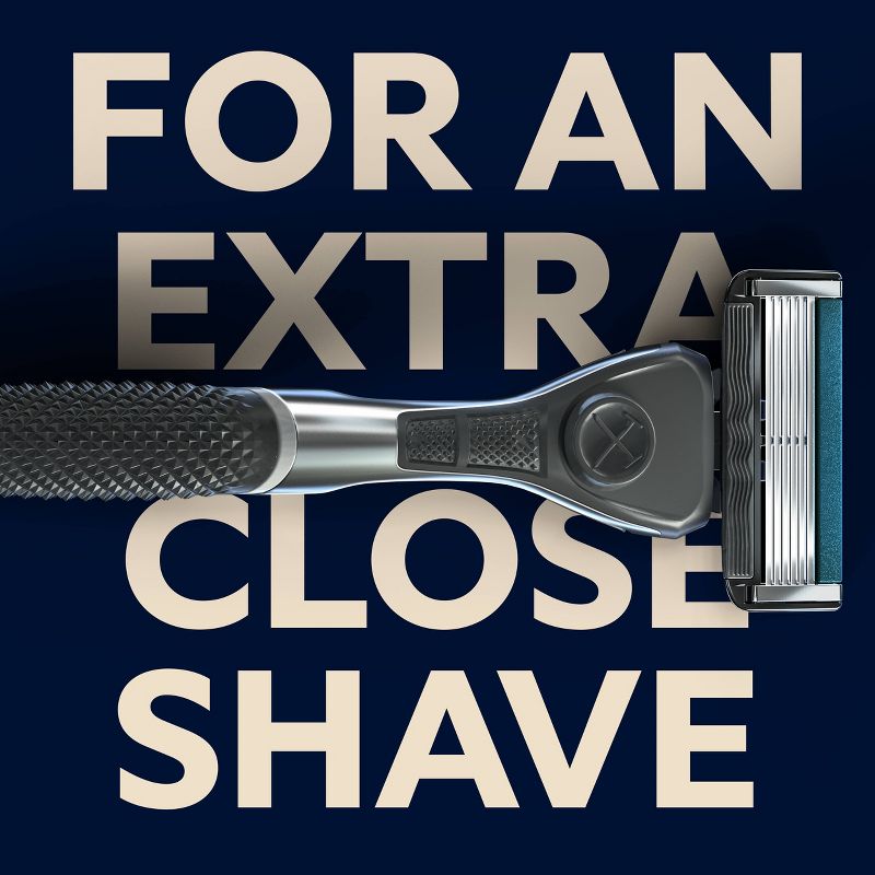 Dollar Shave Club 6-Blade Men&#39;s Razor Starter Set - 1 Handle + 2 Cartridges, 5 of 16