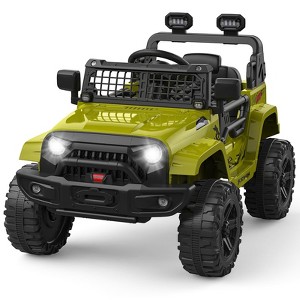 12V Electric Ride Car for Kids with Remote Control, Ride Toy for Boys Girls Ages 3+ - 1 of 4