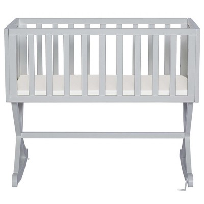 Image of Dream On Me JPMA Certified Haven Cradle in Pebble Grey