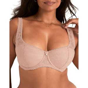 Adore Me Women's Alexiane Balconette Bra - 1 of 4