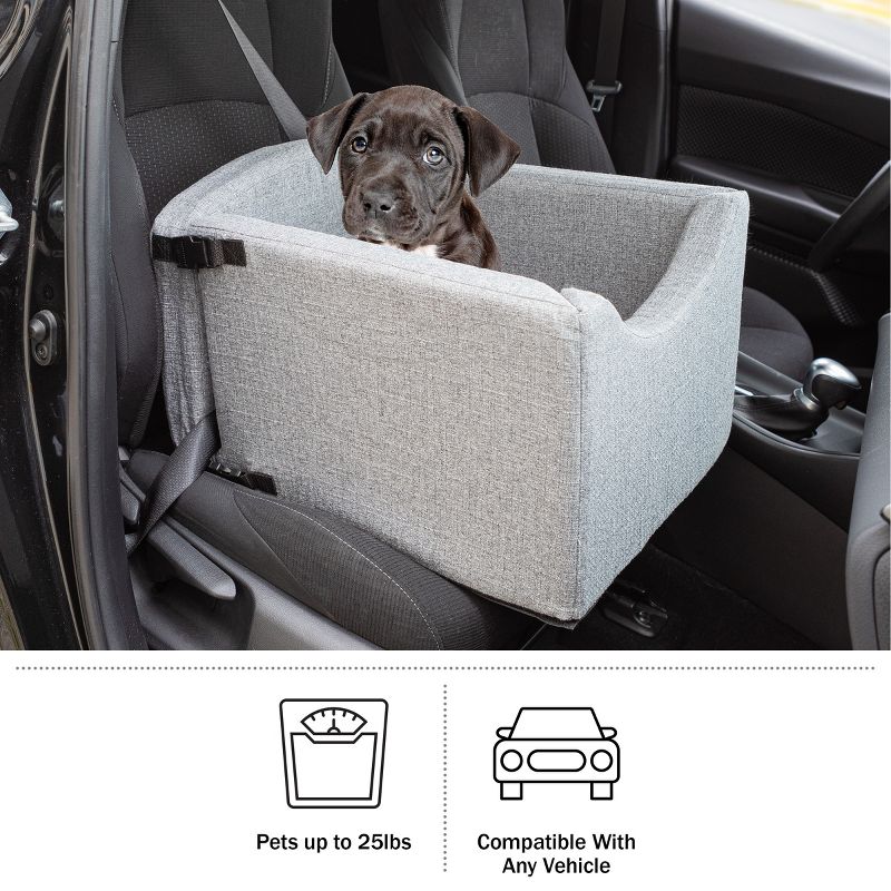PETMAKER Dog Car Seat for Small Pets up to 25lbs, 3 of 8