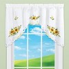 Collections Etc Sunflower Cluster Curtains - 2 of 3