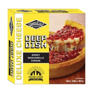 Gino's East Deep Dish Cheese Frozen Pizza - 32oz - 1 of 4