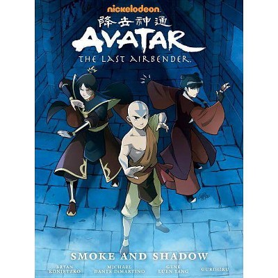 Avatar: The Last Airbender: Smoke and Shadow - by  Gene Luen Yang & Michael Dante DiMartino & Bryan Konietzko (Hardcover)