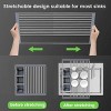 Expandable Roll Up Dish Drying Rack with 2 Removable Baskets Multipurpose Kitchen Drainer Caddy Organizer Storage Shelf Holder Stainless Steel - 3 of 4