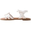 bebe Girls' Sandals - Kids' Open Toe Summer Shoes, Perfect Flat Sandals for Girls with Rhinestone (Little Girl/Big Girl) - 3 of 4