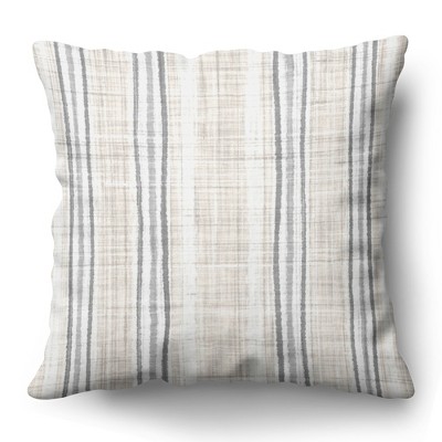 Americanflat Striped Pattern Throw Pillow with Premium Polyester