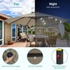 Sonkuki 9ft LED Round Outdoor Patio Market Umbrella w/Aluminum Pole and 8 Sturdy Ribs - 4 of 4