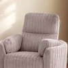 GDFStudio Mateo Modern Velvet Upholstered 360° Swivel Recliner - 4 of 4