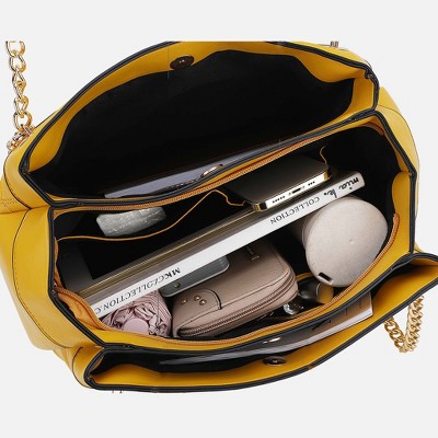 MKF Collection Shoulder Bag Quilted Set with Card Holder, Mabel | MKF Collection by Mia K - Taupe — фото 6