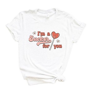 Simply Sage Market Women's I'm A Sucker For You Short Sleeve Graphic Tee - 1 of 4