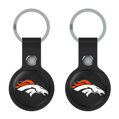 Keyscaper NFL AFC Teams Insignia Black Airtag Holder 2-Pack