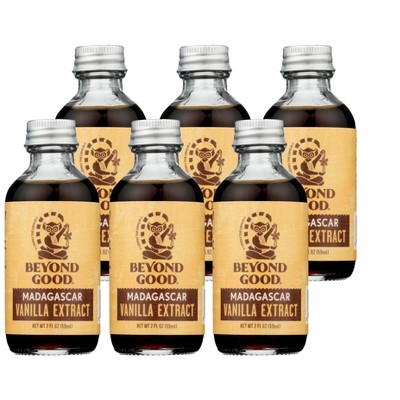 Beyond Good Madagascar Vanilla Extract - Case of 6/2 oz