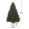 GDFStudio Jovie 7 Foot Norway Spruce Unlit Hinged Artificial Christmas Tree - 3 of 4