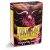 Dragon Shield Bundle: 2 Packs of 60 Count Japanese Size Mini Matte Card Sleeves - Matte Magenta - 3 of 4