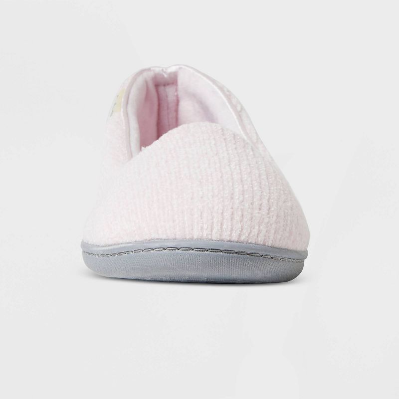 Dearfoams Women's Rebecca Closed-Back Loafer Slippers - Pink, 5 of 7