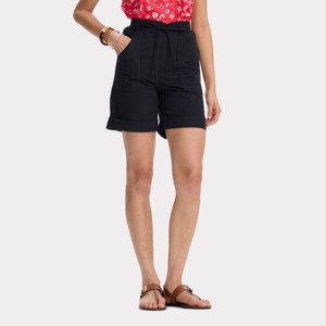 Women's Relaxed Utility Tie-Front Pull-On Shorts - Universal Thread™ - 1 of 3