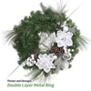 24 Inch Lighted Christmas Wreaths, Pre-lit Xmas Wreath - 3 of 4