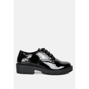 Whittle Patent Lace Up Derby Shoes Women - 1 of 4