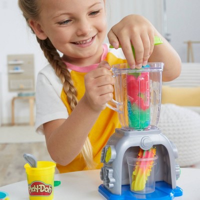 Play-Doh Swirlin Smoothies Blender Playset Great Easter Basket Stuffers Toys_6