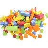 Link Worldwide 131 Piece Foam Building Blocks Creative Educational EVA Foam Bricks Toys Playset  Large, Soft, Stackable Blocks for Toddlers & Kids - 2 of 4