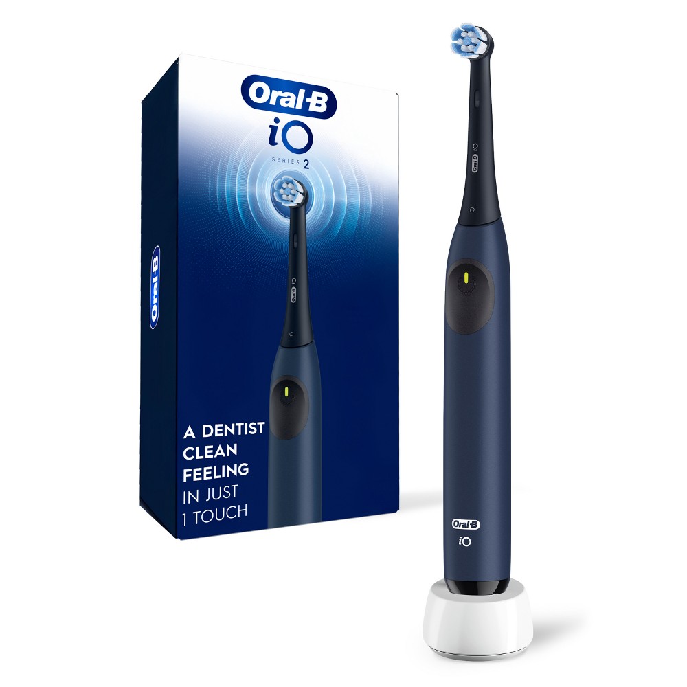 Oral-B iO Series 2 Electric Toothbrush with Timer and Multiple Brush Modes - Midnight Blue
