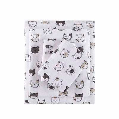 Gracie Mills Atticus Cotton Flannel Printed Sheet Set
