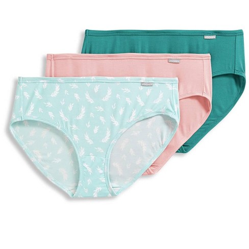 Jockey Generation™ Girls' 3pk Bikini - Gray/white/pink : Target