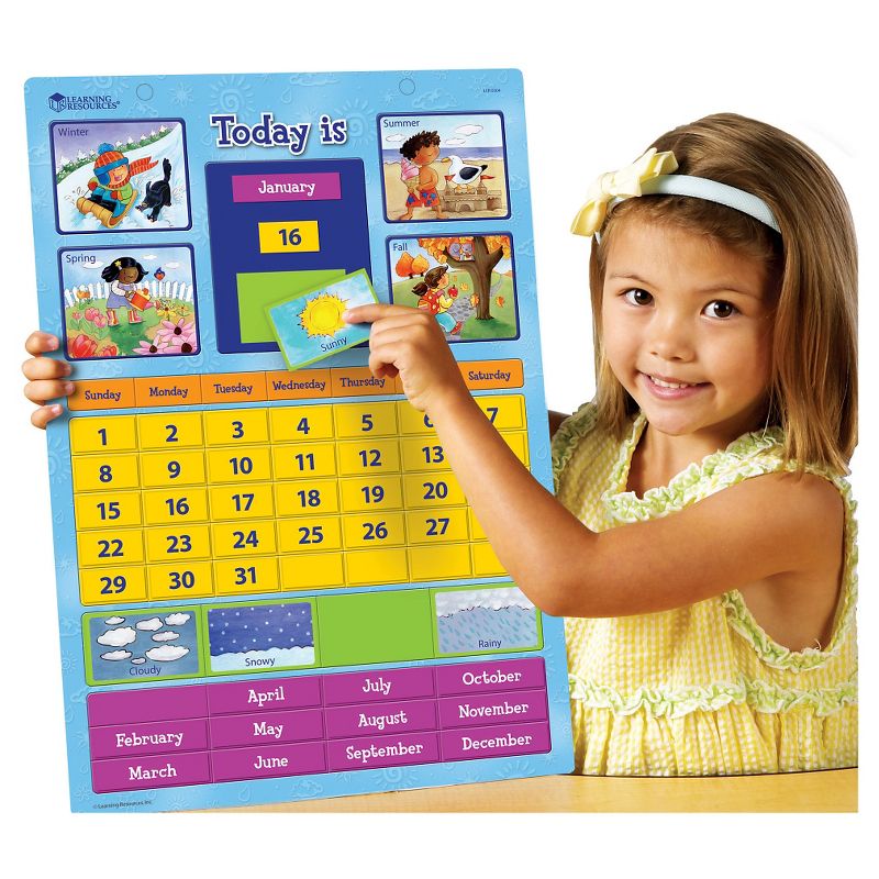 Learning Resources Magnetic Learning Calendar, 3 of 8