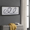 Gulches Elegant Framed Glass Wall Art - Contemporary Style for Any Space - 2 of 4
