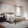 Martha Stewart Queen Corbin Solid Wood Platform Bed Brown/Gray - 2 of 4