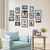 Attop 15 Pack Picture Frames Collage Wall Decor for Mounting or Tabletop Display, Including 3pcs 8x10, 6pcs 5x7, 6pcs 4x6, Black - 2 of 4