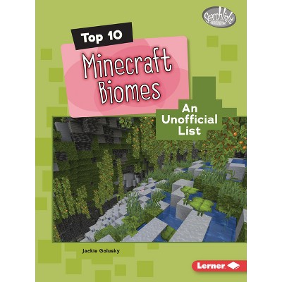 Top 10 Minecraft Biomes - (Searchlight Books (Tm) -- Minecraft Top Tens) by  Jackie Golusky (Paperback)