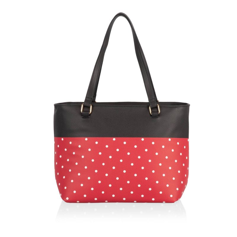 Picnic Time Minnie Mouse Uptown 23qt Cooler Tote Bag - Black, 4 of 10