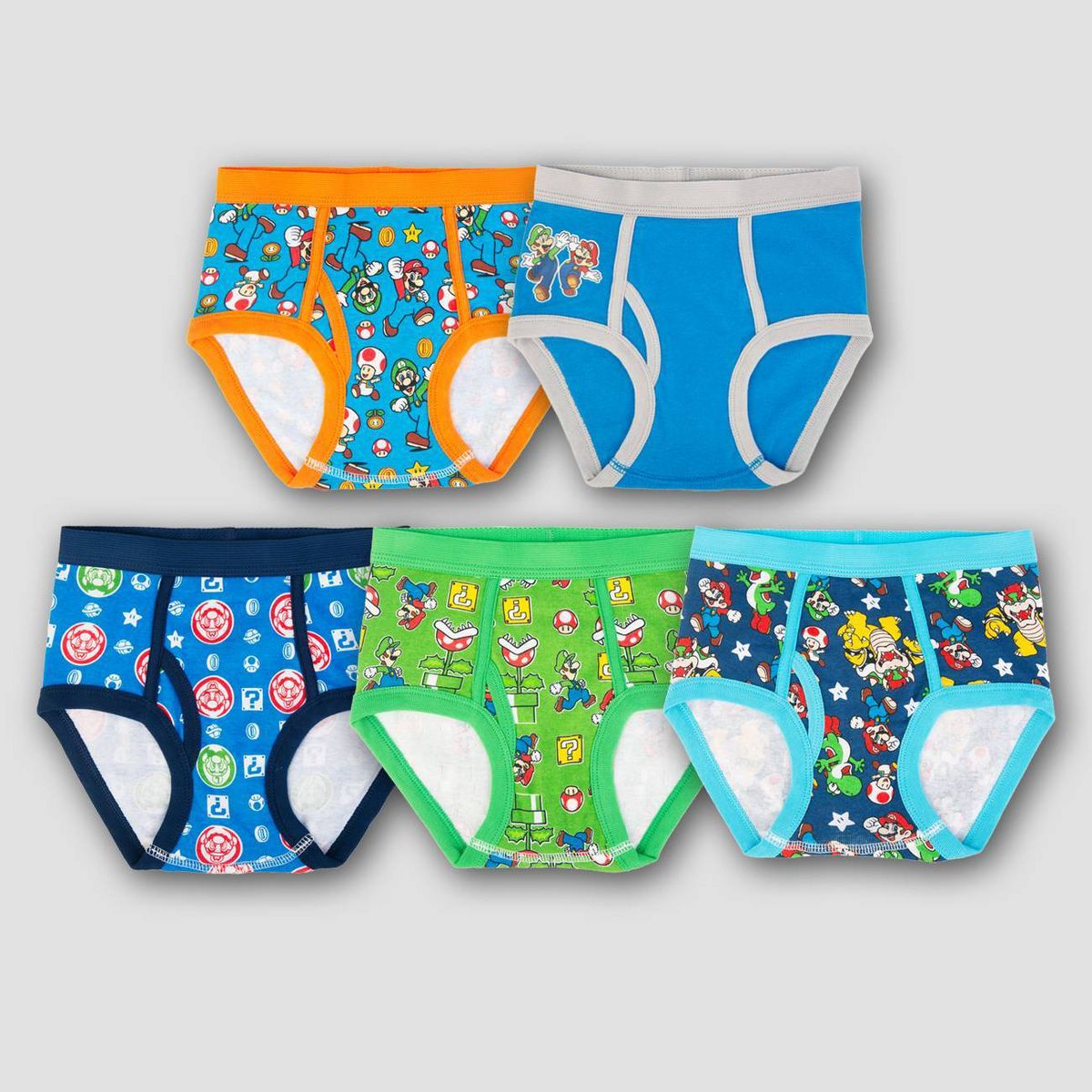 Boys' Mario 5pk Underwear