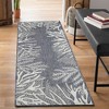 Liora Manne Carmel  Indoor/Outdoor Rug  Navy.. - 2 of 4
