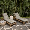 ARDEN earthFIBER Outdoor Tufted Chaise Cushion, Water repellent, Fade Resistant, Cushion for Chaise Lounger 22 x 76, Sandbar Taupe Texture - 3 of 4