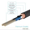 FosPower Premium 3.5mm Audio Cable AUX - 15FT, [24K Gold-Plated] Male to Male Auxiliary Cable, AUX Cord for Car, iPhone, Samsung Galaxy, Tablet - 4 of 4