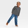 Toddler Boys' Long Sleeve Striped Pocket Henley T-Shirt - Cat & Jack™ - 3 of 3