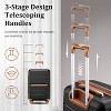 Kumasinova Hardshell PP Luggage Set of 4,Lightweight&Durable Spinner Suitcases with TSA Lock,Impact-Resistant Luggage,14/20/24/28" - 4 of 4