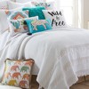 Casita White Quilt and Pillow Sham Set - Levtex Home - 4 of 4