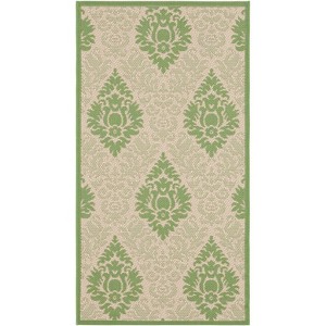 Courtyard CY2714 UV & Stain Resistant Non-Shedding Power Loomed Indoor/Outdoor Rugs - Safavieh - 1 of 4